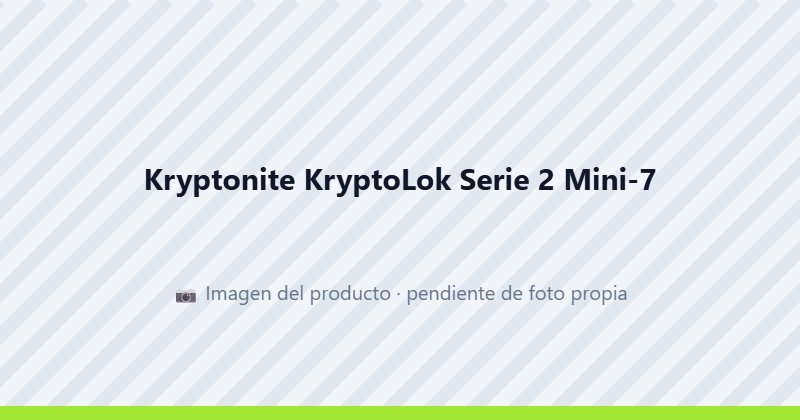 Kryptonite KryptoLok Serie 2 Mini-7